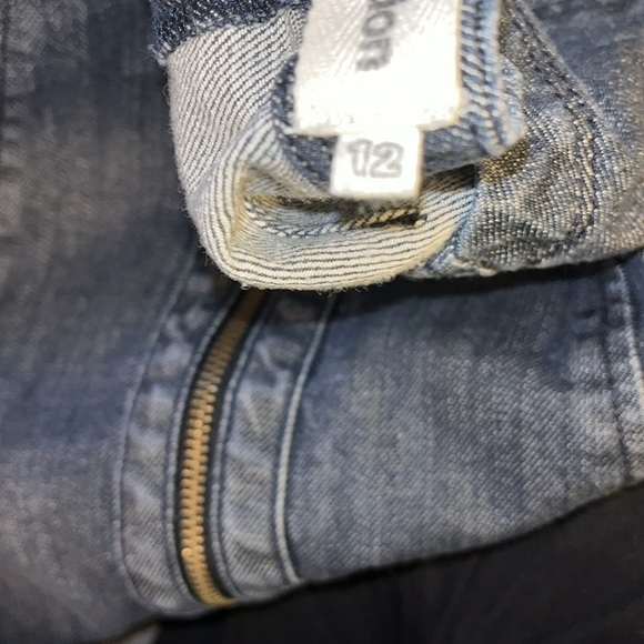 French Connection Boxy Denim Short Sleeve Dress size 12 - Picture 7 of 8